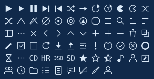 Blueprint icon set